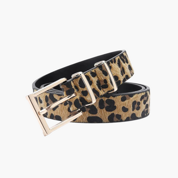 Leopard Rose Belt