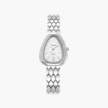 Snake Style Diamond Watch