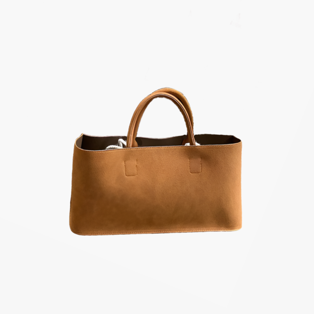 Debra Tote Suede Bag