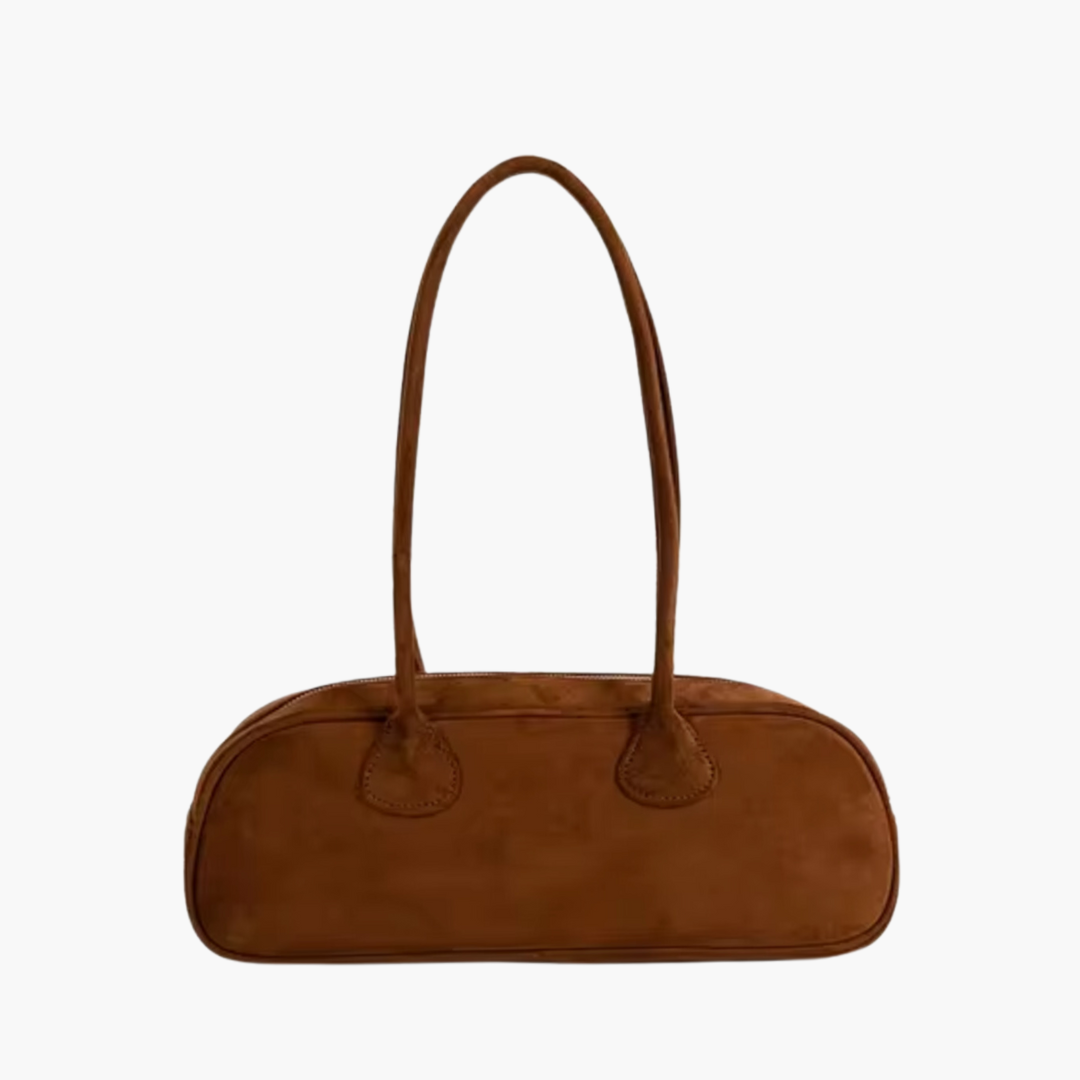 Cleo Shoulder Suede Bag