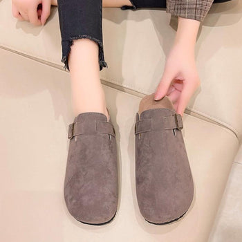 Amara Footwear - Taupe