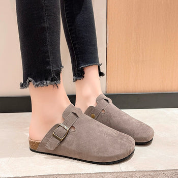 Amara Footwear - Taupe