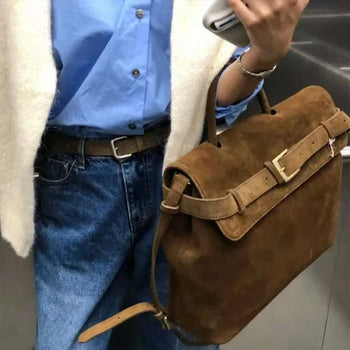 Camille Suede Bag