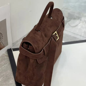 Camille Suede Bag