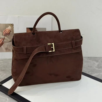 Camille Suede Bag