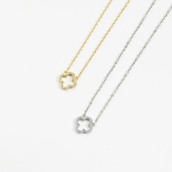 925 Sterling Silver Flowe Chain