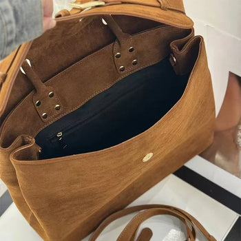 Camille Suede Bag