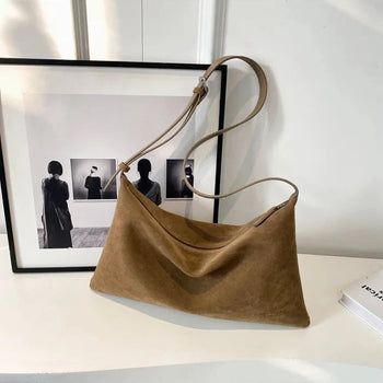 Tammy Suede Shoulder Bag