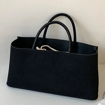 Debra Tote Suede Bag