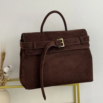 Camille Suede Bag