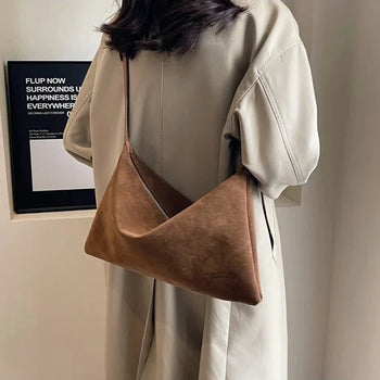 Tammy Suede Shoulder Bag