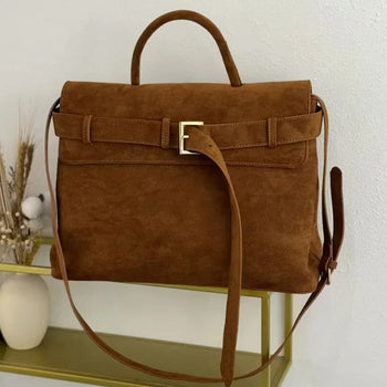 Camille Suede Bag