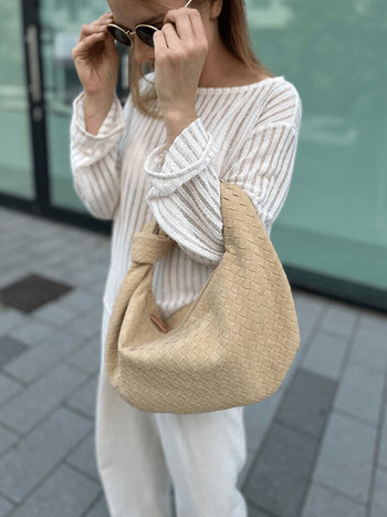 Emma Woven Handbag