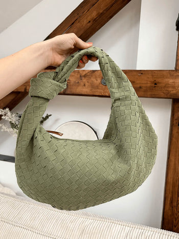 Emma Woven Handbag